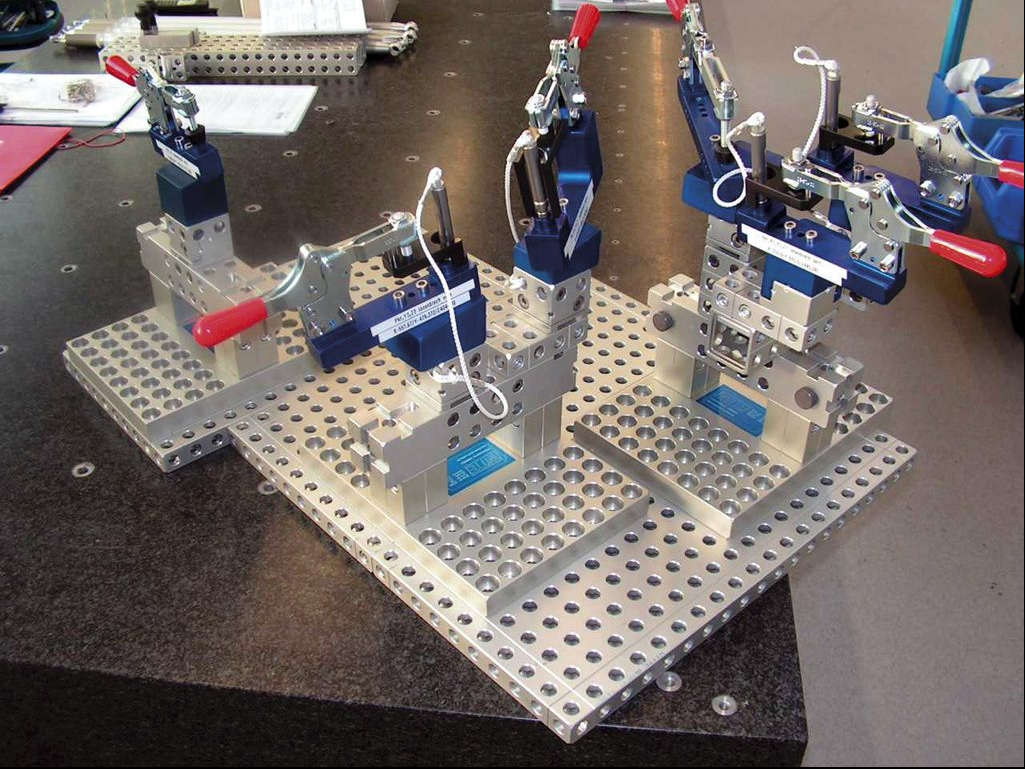 witte alufix modular fixturing system retooling